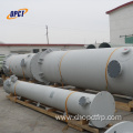 FRP fiberglass material fume gas scrubber tower system